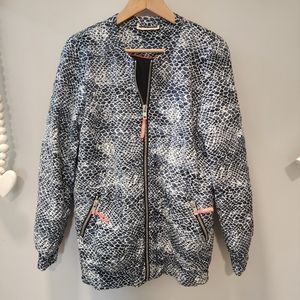 NOISY MAY Elongated Bomber Jacket